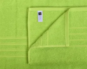 Bavlnený uterák a osuška, Finer zelený