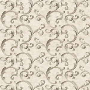 Záves dekoračný alebo látka, Fine Ornament, béžový, 150 cm 150 cm