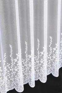 Záclona žakárová, Callisia metráž, biela 160 cm