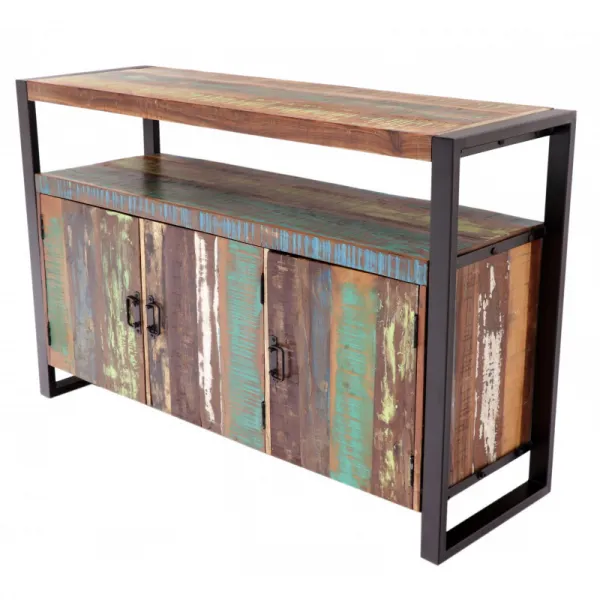indickynabytok.sk - Komoda Retro 140x90x45 recyklované mango