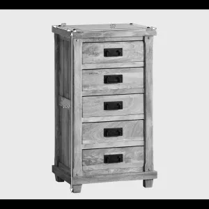 indickynabytok.sk - Komoda Devi 60x120x45 indický masív mango
