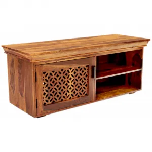 indickynabytok.sk - TV stolík Mira 120x50x45 indický masív palisander