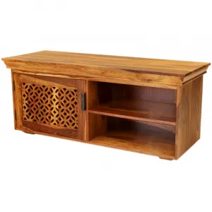 indickynabytok.sk - TV stolík Mira 120x50x45 indický masív palisander