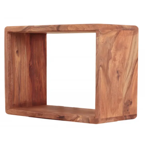 indickynabytok.sk - Polica na stenu Tina 50x35x22 indický masív palisander
