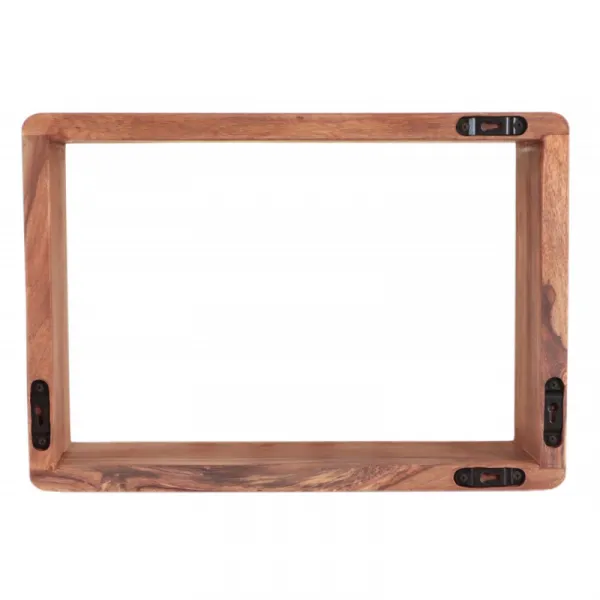 indickynabytok.sk - Polica na stenu Tina 50x35x22 indický masív palisander