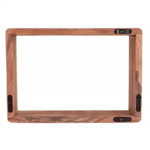 indickynabytok.sk - Polica na stenu Tina 50x35x22 indický masív palisander