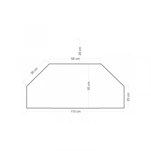 indickynabytok.sk - TV stolík rohový Sita 110x60x50 indický masív mango