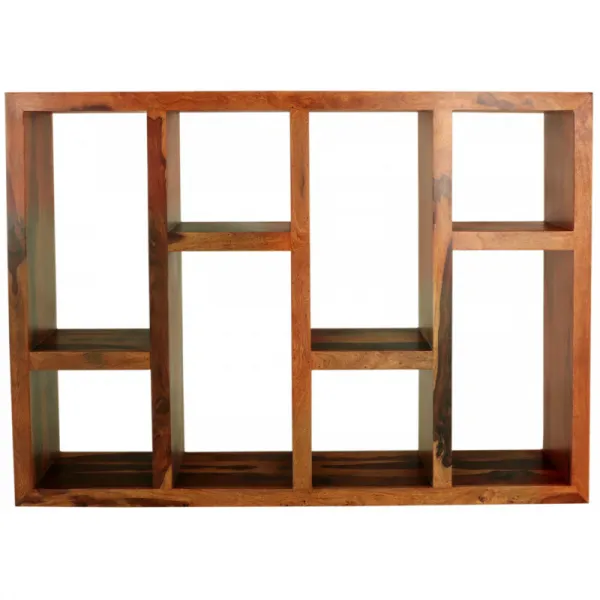 indickynabytok.sk - Knižnica Tara 130x180x35 indický masív palisander