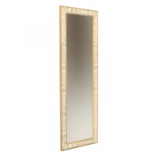 indickynabytok.sk - Zrkadlo Sita 60x170 indický masív mango