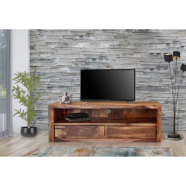 indickynabytok.sk - TV stolík Gani 120x50x45 z indického masívu palisander
