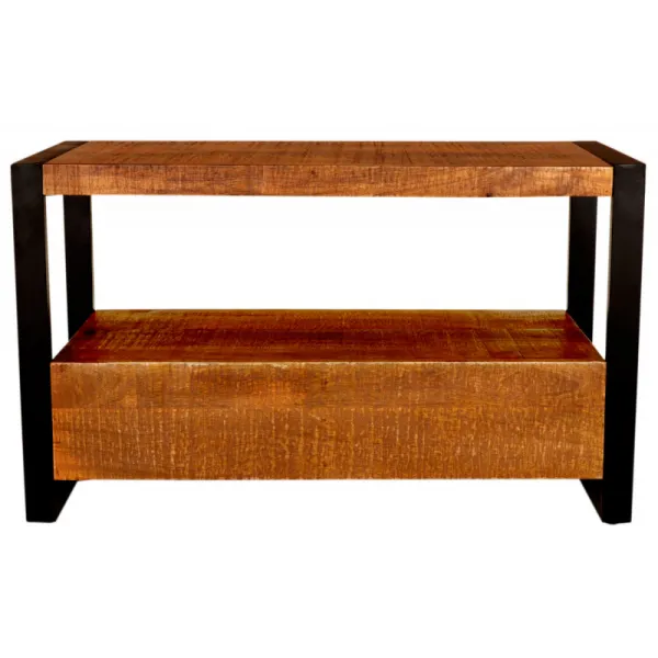 indickynabytok.sk - TV stolík Retro 100x60x45 indický masív mango