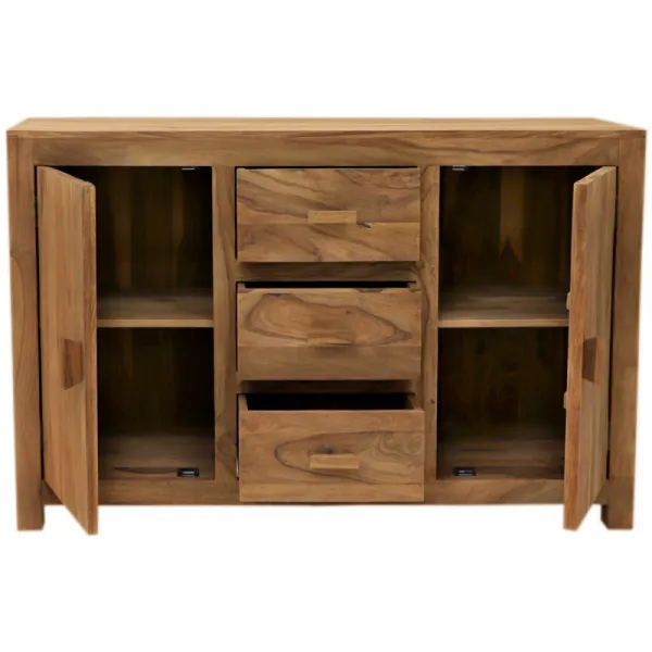 indickynabytok.sk - Komoda Kali 140x90x45 indický masív palisander