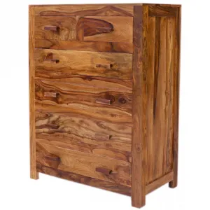 indickynabytok.sk - Komoda Kali 90x120x45 indický masív palisander