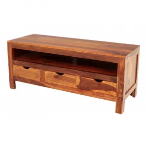 indickynabytok.sk - TV stolík Amba 120x50x45 z indického masívu palisander