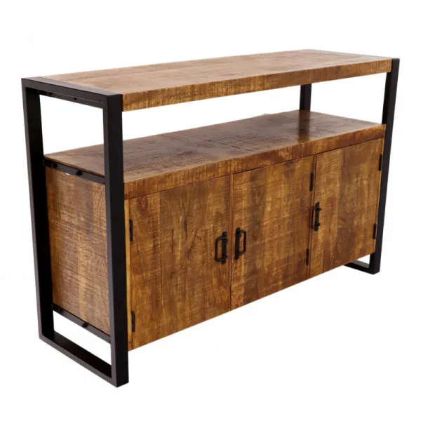 indickynabytok.sk - Komoda Retro 140x90x45 indický masív mango