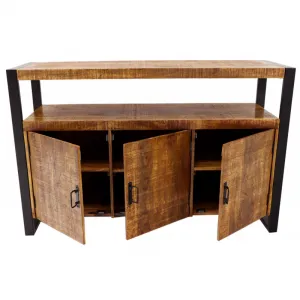 indickynabytok.sk - Komoda Retro 140x90x45 indický masív mango