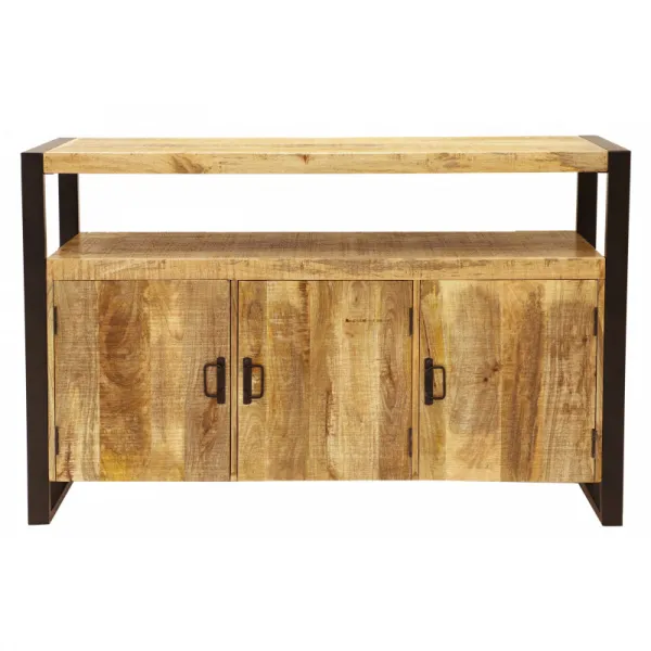 indickynabytok.sk - Komoda Retro 140x90x45 indický masív mango