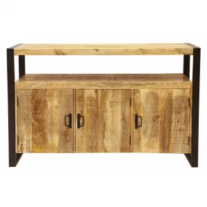 indickynabytok.sk - Komoda Retro 140x90x45 indický masív mango