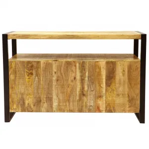 indickynabytok.sk - Komoda Retro 140x90x45 indický masív mango