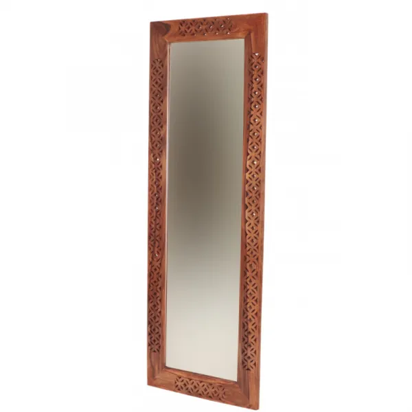 indickynabytok.sk - Zrkadlo Mira 60x170 indický masív palisander