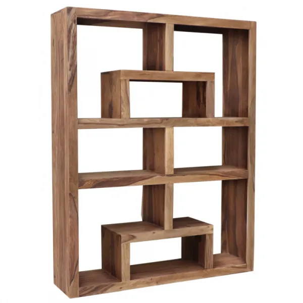 indickynabytok.sk - Knižnica Tara 140x180x35 indický masív palisander