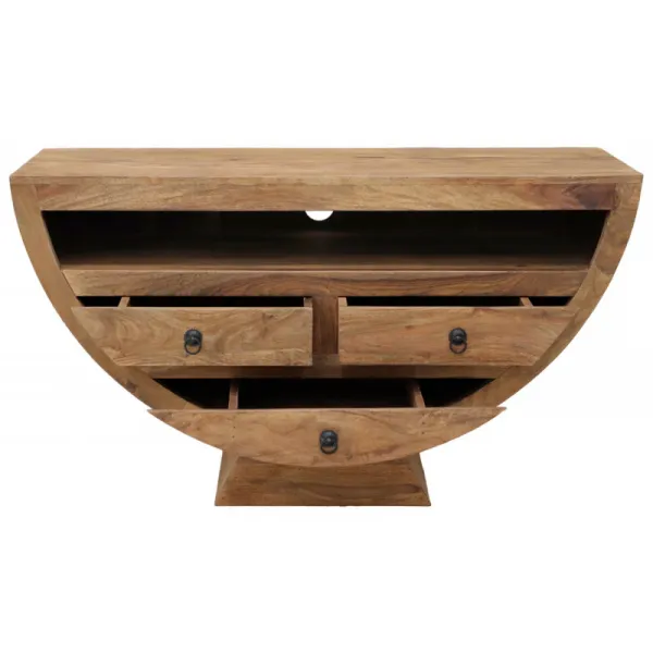 indickynabytok.sk - TV stolík Jali 120x65x45 z indického masívu palisander