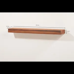 indickynabytok.sk - Polica na stenu Tara 100x22 indický masív palisander