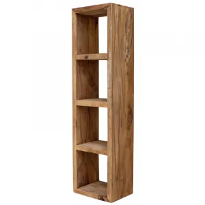 indickynabytok.sk - Knižnica Tara 50x185x35 indický masív palisander