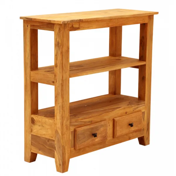 indickynabytok.sk - TV stolík, alebo konzolový stolík Jali 90x90x35 z indického masívu palisander