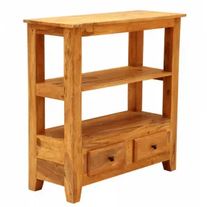 indickynabytok.sk - TV stolík, alebo konzolový stolík Jali 90x90x35 z indického masívu palisander