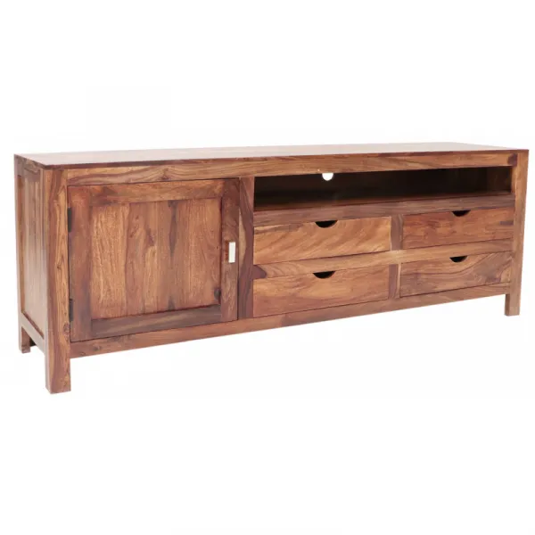 indickynabytok.sk - TV stolík Amba 180x70x45 z indického masívu palisander