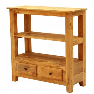 indickynabytok.sk - TV stolík, alebo konzolový stolík Jali 90x90x35 z indického masívu palisander