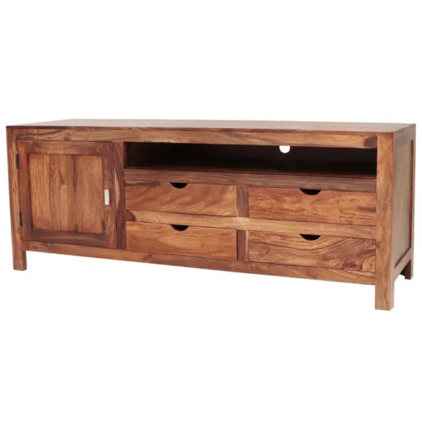 indickynabytok.sk - TV stolík Amba 180x70x45 z indického masívu palisander