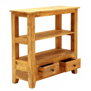 indickynabytok.sk - TV stolík, alebo konzolový stolík Jali 90x90x35 z indického masívu palisander