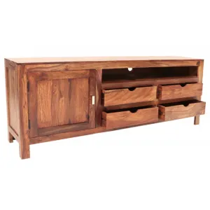indickynabytok.sk - TV stolík Amba 180x70x45 z indického masívu palisander