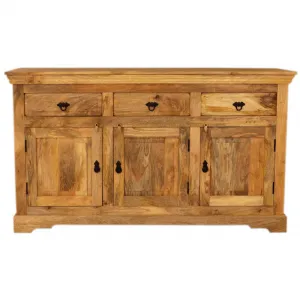 indickynabytok.sk - Komoda Guru 140x90x45 indický masív mango