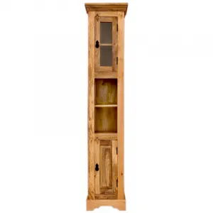 indickynabytok.sk - Skrinka do kúpeľne Guru 40x190x35 indický masív mango
