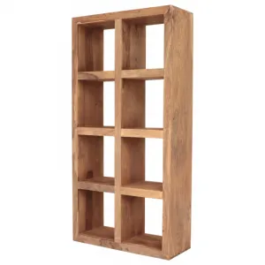indickynabytok.sk - Knižnica Gani 90x180x35 z indického masívu palisander
