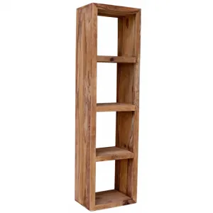 indickynabytok.sk - Knižnica Tara 50x185x35 indický masív palisander