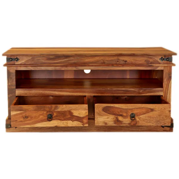 indickynabytok.sk - TV stolík Jali 120x55x45 z indického masívu palisander