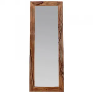 indickynabytok.sk - Zrkadlo Rami 60x170 indický masív palisander