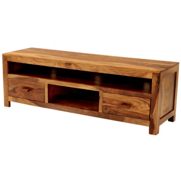 indickynabytok.sk - TV stolík Kali 150x50x45 indický masív palisander