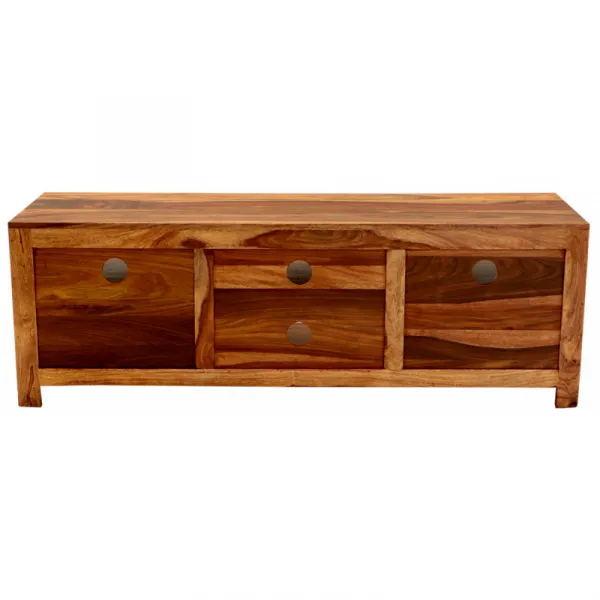 indickynabytok.sk - TV stolík Kali 150x50x45 indický masív palisander