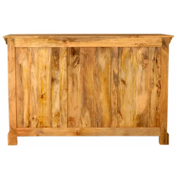 indickynabytok.sk - Komoda Guru 140x90x45 indický masív mango