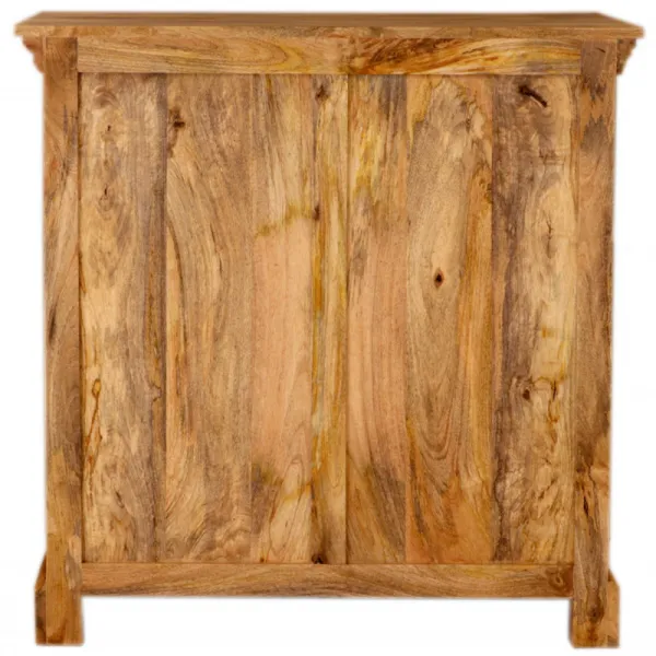 indickynabytok.sk - Komoda Guru 90x90x45 indický masív mango