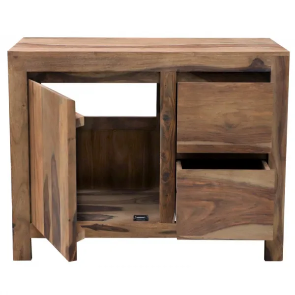indickynabytok.sk - Skrinka pod umývadlo Gani 90x70x45 indický masív palisander