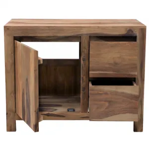 indickynabytok.sk - Skrinka pod umývadlo Gani 90x70x45 indický masív palisander