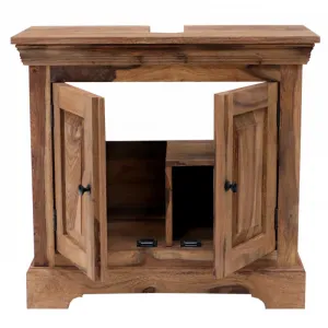 indickynabytok.sk - Skrinka pod umývadlo Jali 70x60x35 z indického masívu palisander