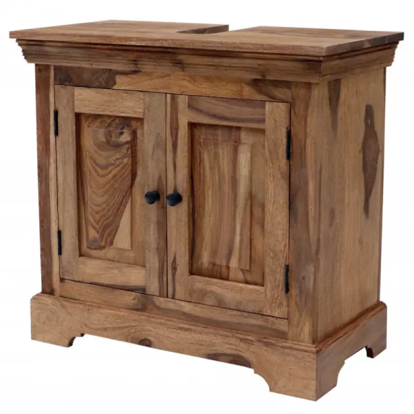 indickynabytok.sk - Skrinka pod umývadlo Jali 70x60x35 z indického masívu palisander