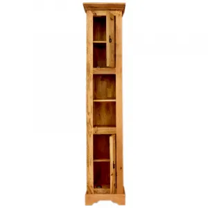 indickynabytok.sk - Skrinka do kúpeľne Guru 40x190x35 indický masív mango